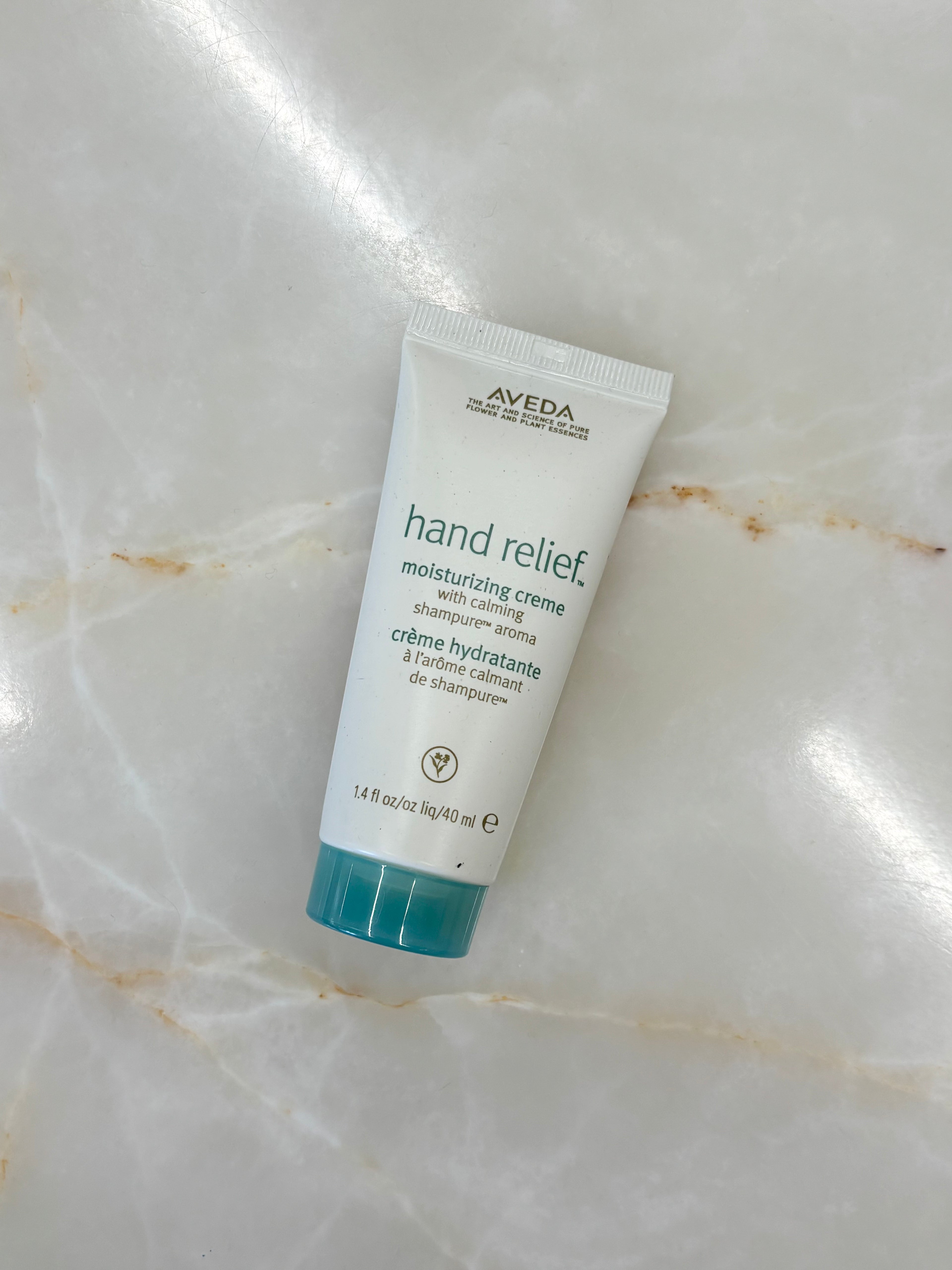 Hand Relief Moisturizing Creme with Shampure Aroma Travel Size