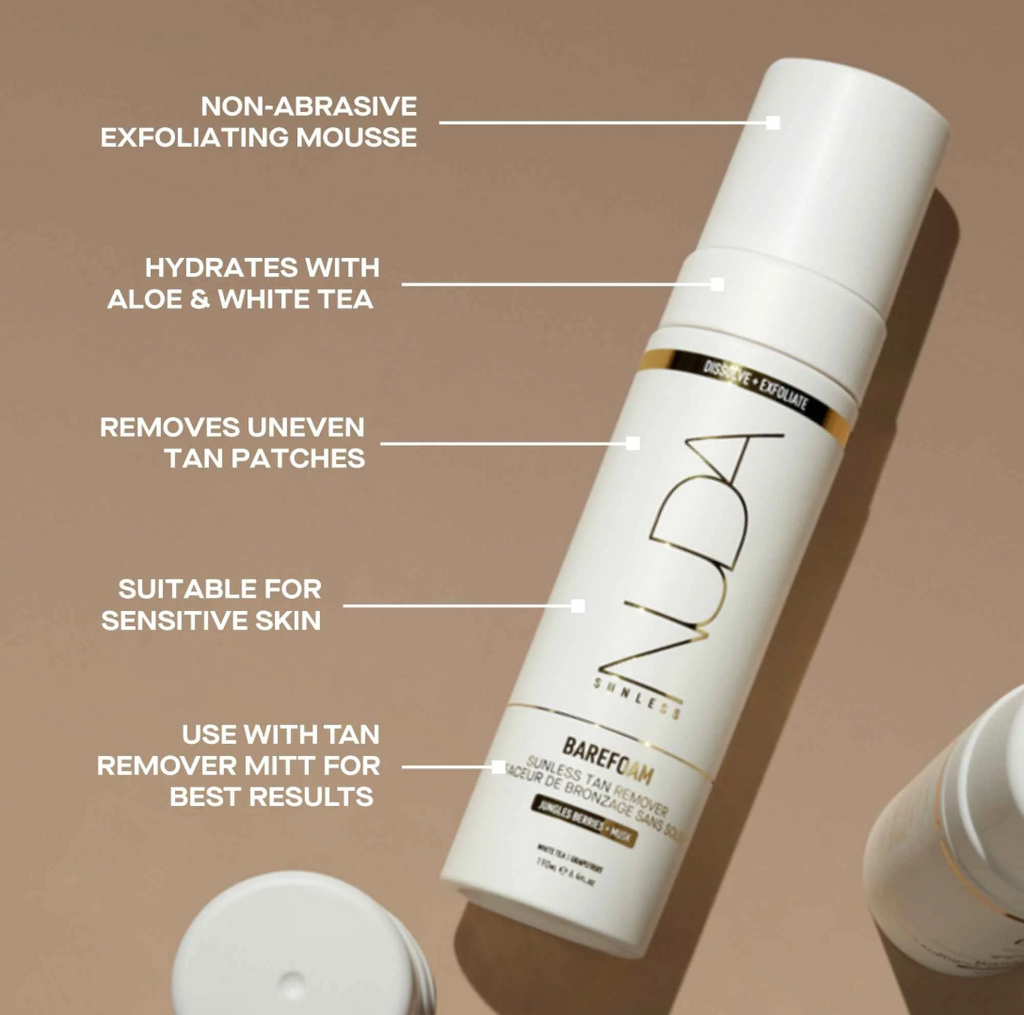 NUDA BareFoam Tan Remover