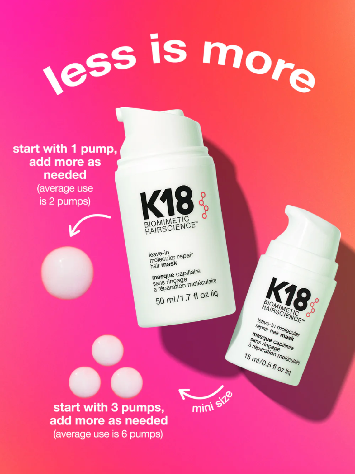 K18 Leave In Molecular Repair Hair Mask
