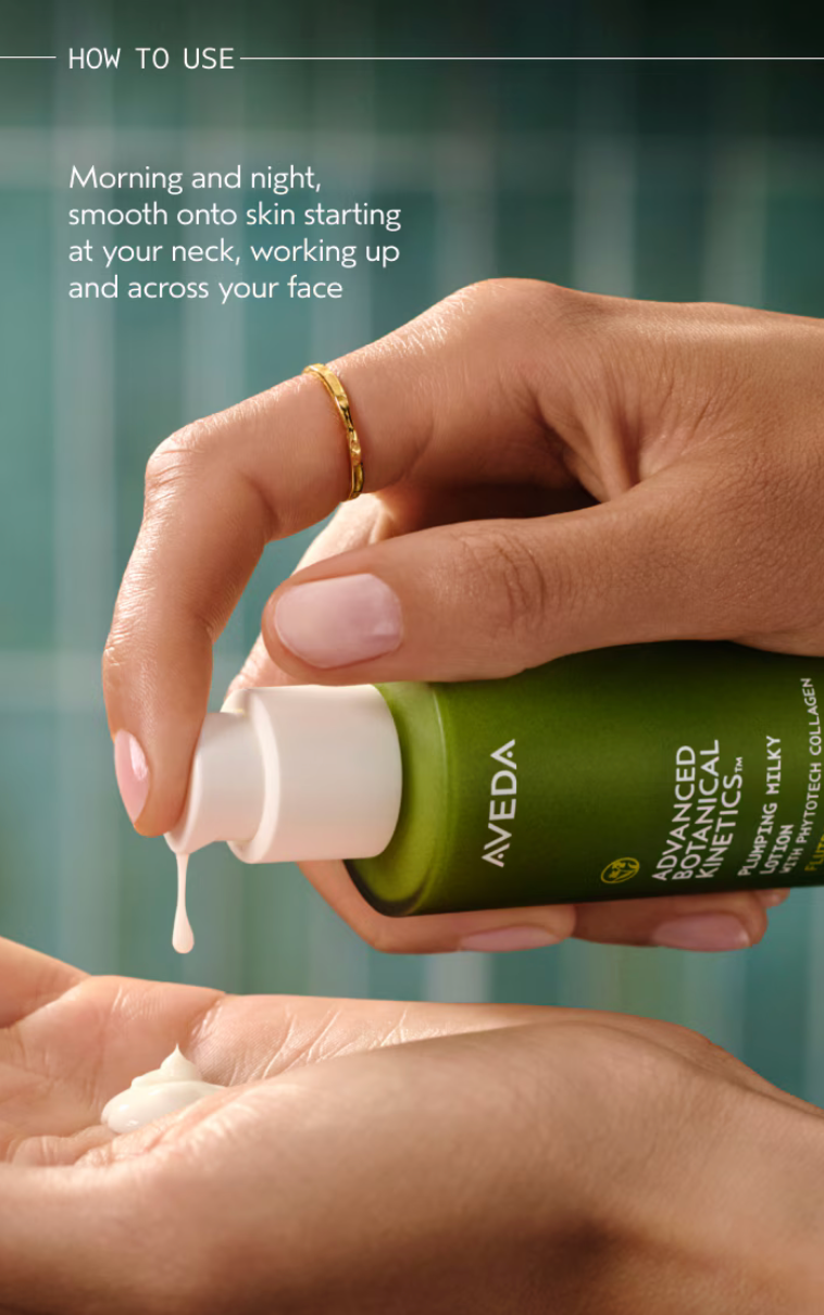 Aveda Advanced Botanical Kinetics Plumping Milky Lotion